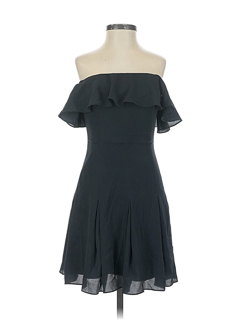 Pre-owned Bebe Cocktail Dress In Black