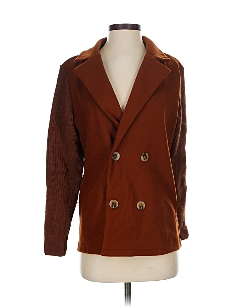 UNBRANDED Pre-owned Blazer Jacket In Brown