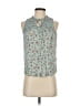 Rewind Teal Sleeveless Blouse Size S - photo 1