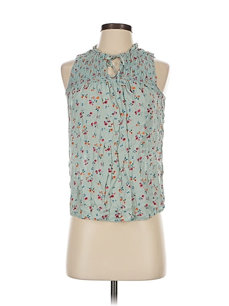 Pre-owned Rewind Sleeveless Blouse In Blue