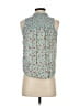 Rewind Teal Sleeveless Blouse Size S - photo 2