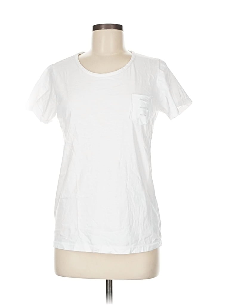 Pre-owned Assorted Brands Short Sleeve T-shirt In White