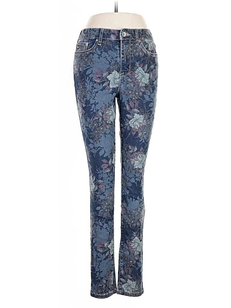 Pre-owned Chaps Jeggings In Blue