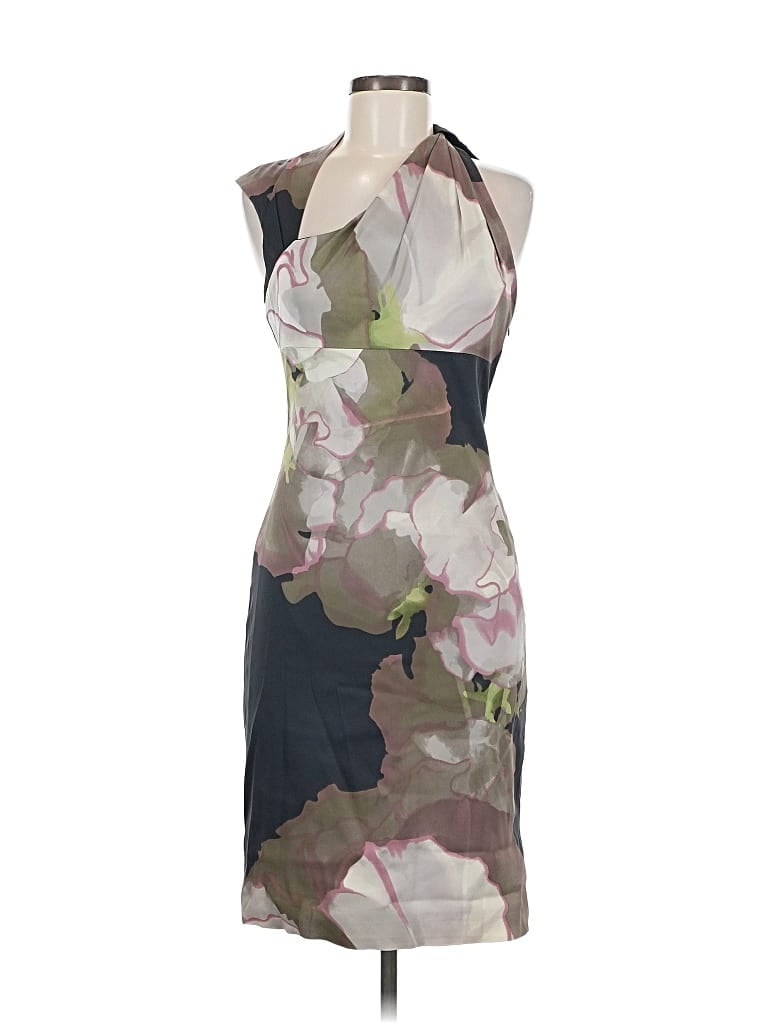 Pre-owned Karen Millen Cocktail Dress In Gray