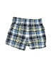 Carter's 100% Cotton Plaid Blue Shorts 3-6 MO / 6 MO - photo 1