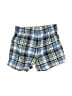 Carter's 100% Cotton Plaid Blue Shorts 3-6 MO / 6 MO - photo 2