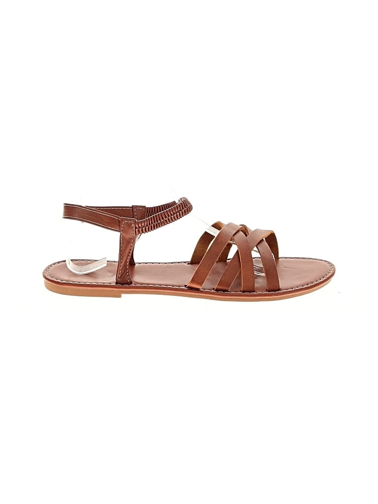 Pre-owned Unbranded Sandals In Brown