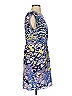 Tibi 100% Silk Print Blue Cocktail Dress Size 0 - photo 4