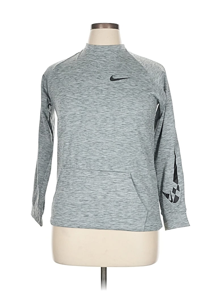NIKE Pre-owned Active T-shirt In Gray