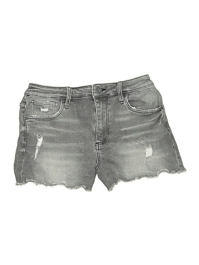 Pre-owned Kut From The Kloth Denim Shorts In Gray