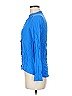 Atmosphere Blue Long Sleeve Blouse Size 8 - photo 5