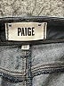 Paige Chevron-herringbone Blue Jeans Size 27 waist - photo 3