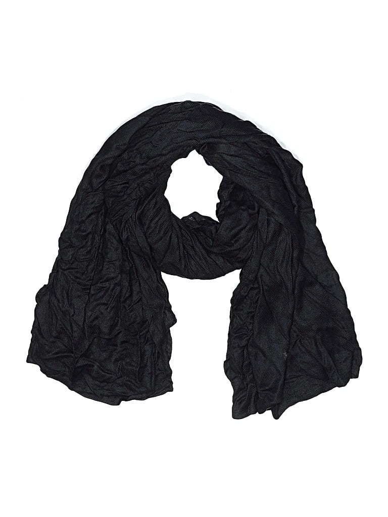 Pre-owned Assorted Brands Scarf In Black