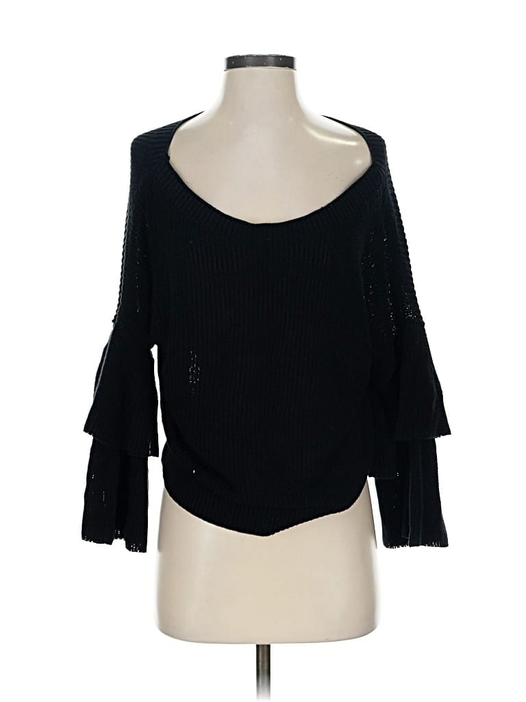 EXPRESS Pre-owned Pullover Sweater In Black