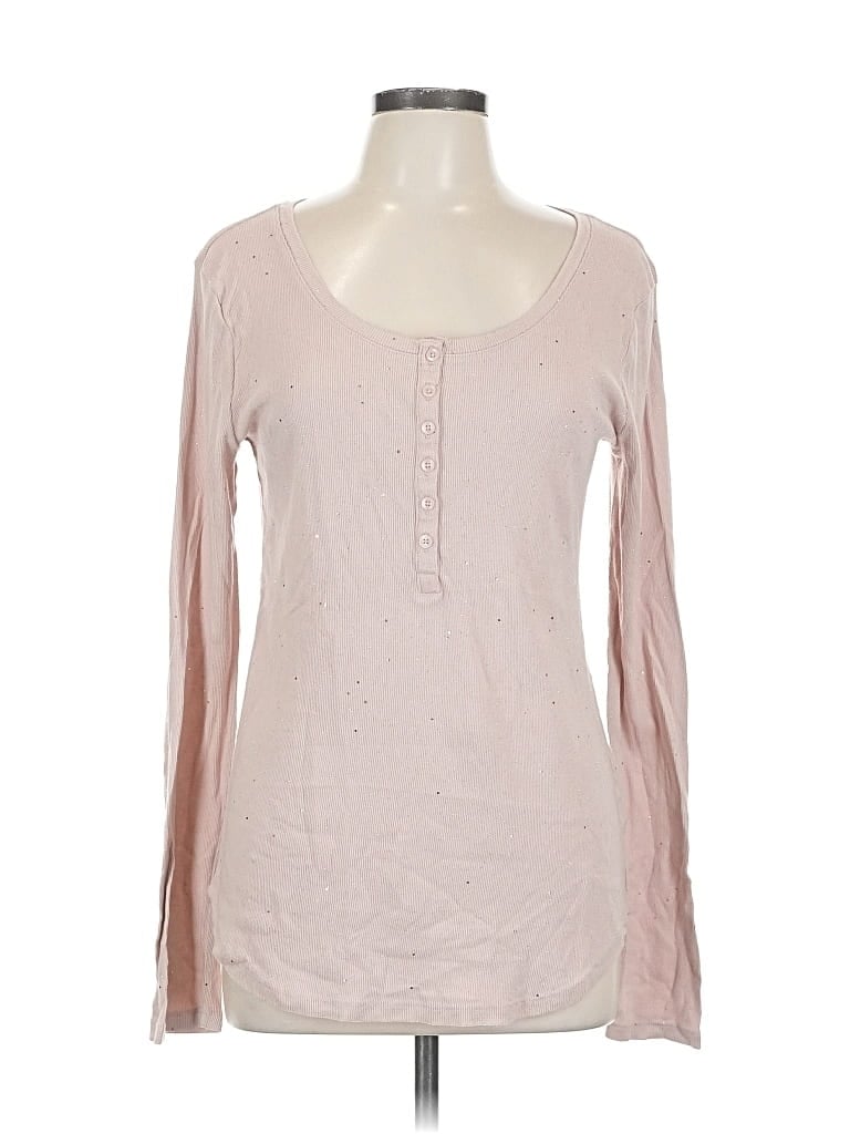 Pre-owned A.n.a. A New Approach Pullover Sweater In Pink