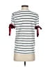 All My Love 100% Polyester White Short Sleeve Top Size S - photo 2