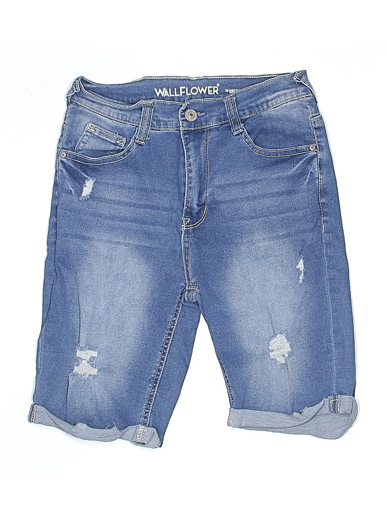 Pre-owned Wallflower Denim Shorts In Blue