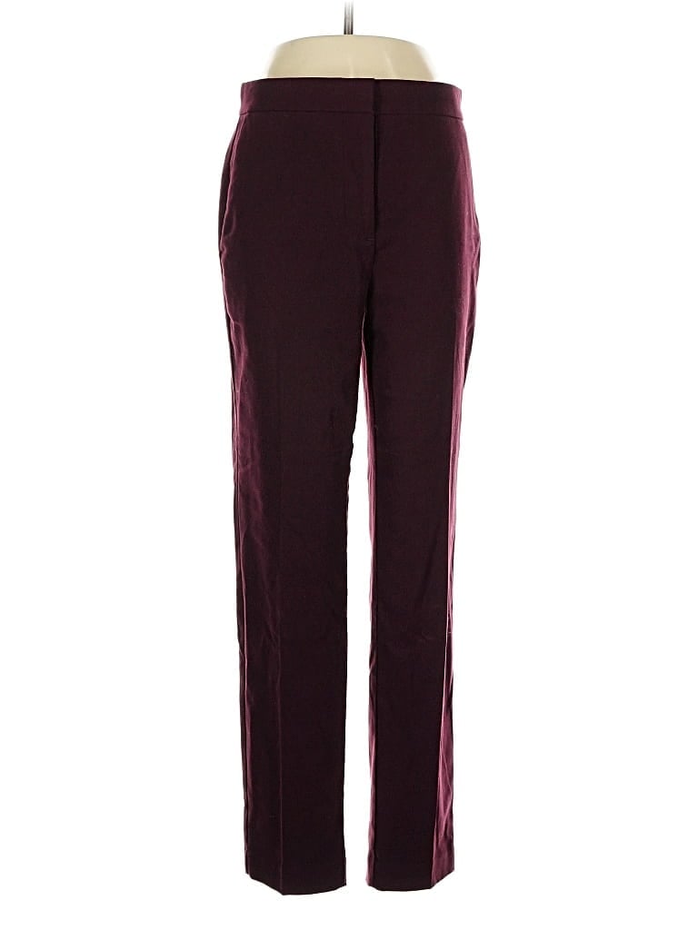 Pre-owned Ann Taylor Casual Pants In Burgundy