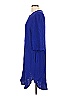 RODEBJER 100% Viscose Solid Blue Casual Dress Size L - photo 5