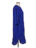 RODEBJER 100% Viscose Solid Blue Casual Dress Size L - photo 4
