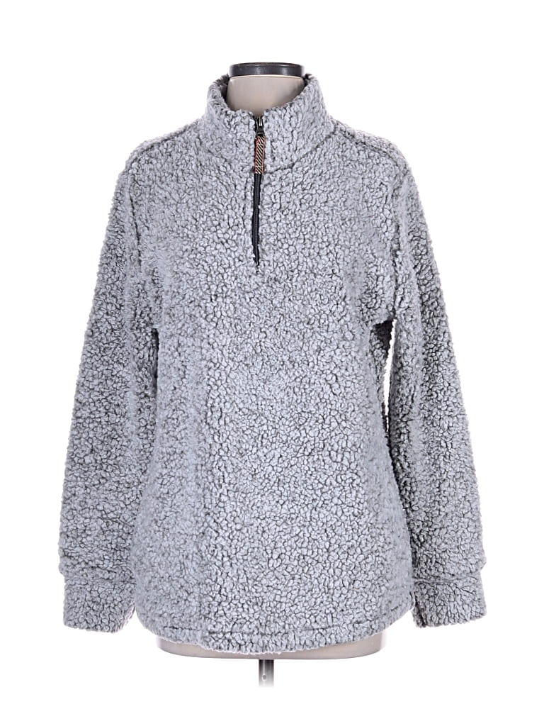 Pre-owned Weatherproof Pullover Sweater In Silver