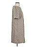 Zara Chevron-herringbone Gray Casual Dress Size M - photo 4