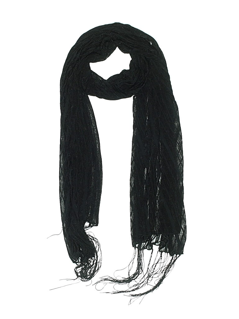 Pre-owned Unbranded Scarf In Black