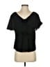 J. Peterman Black Short Sleeve Top Size XS - photo 1