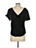 J. Peterman Black Short Sleeve Top Size XS - photo 2