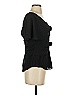 J. Peterman Black Short Sleeve Top Size XS - photo 4
