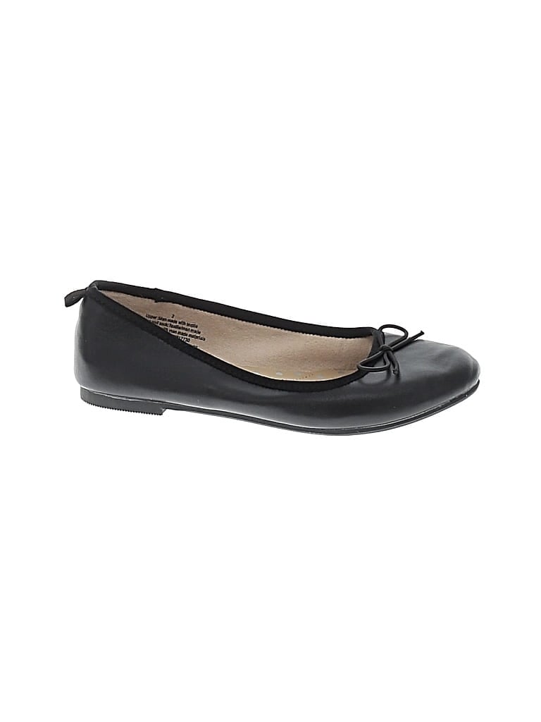 Pre-owned Cat & Jack Kids' Flats In Black