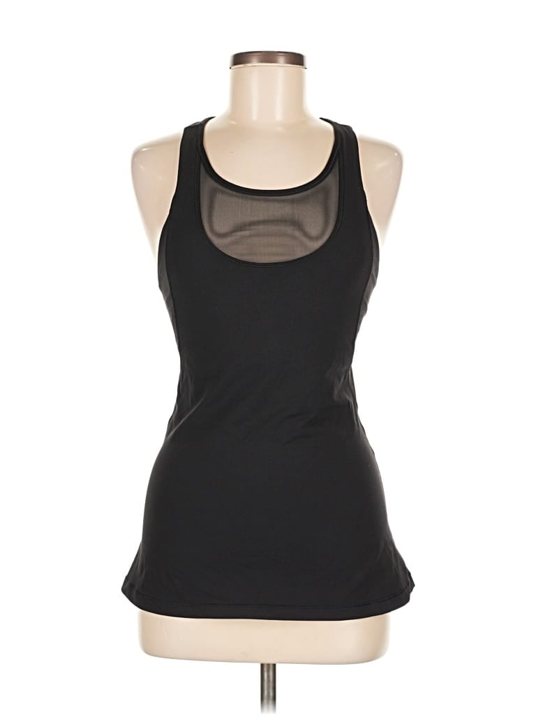 Pre-owned Lululemon Athletica Active Tank Top In Black