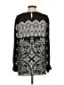 BCBGMAXAZRIA 100% Polyester Black Long Sleeve Blouse Size S - photo 2