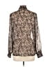 Hayden Brown Long Sleeve Blouse Size L - photo 2