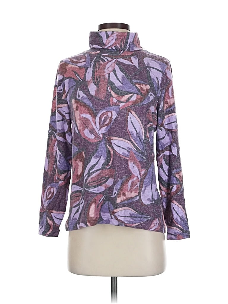 Pre-owned Sundays Turtleneck Sweater In Purple