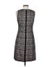 Jessica Simpson 100% Polyester Chevron-herringbone Gray Cocktail Dress Size 4 - photo 2