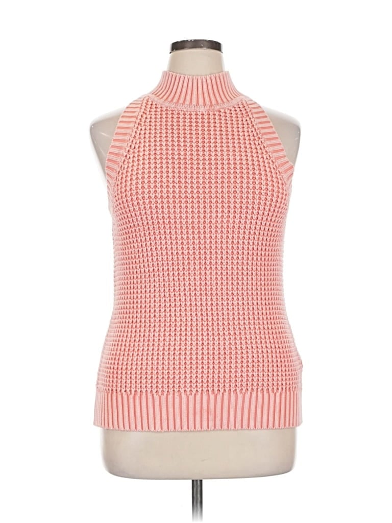 Pre-owned Michael Michael Kors Sweater Vest In Orange