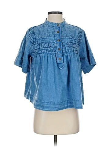 Solitaire Short Sleeve Blouse (view 1)