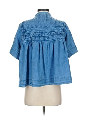 Solitaire Short Sleeve Blouse (view 2)