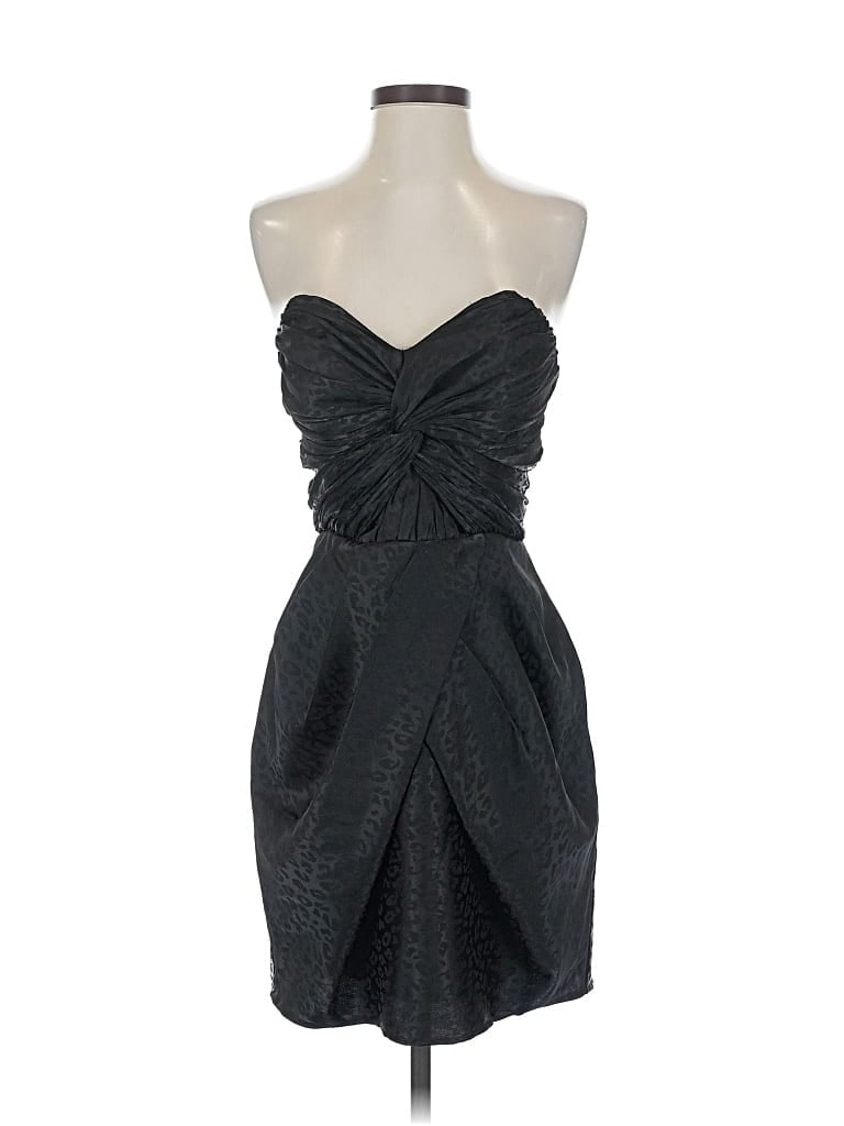 H&M Pre-owned Cocktail Dress In Black