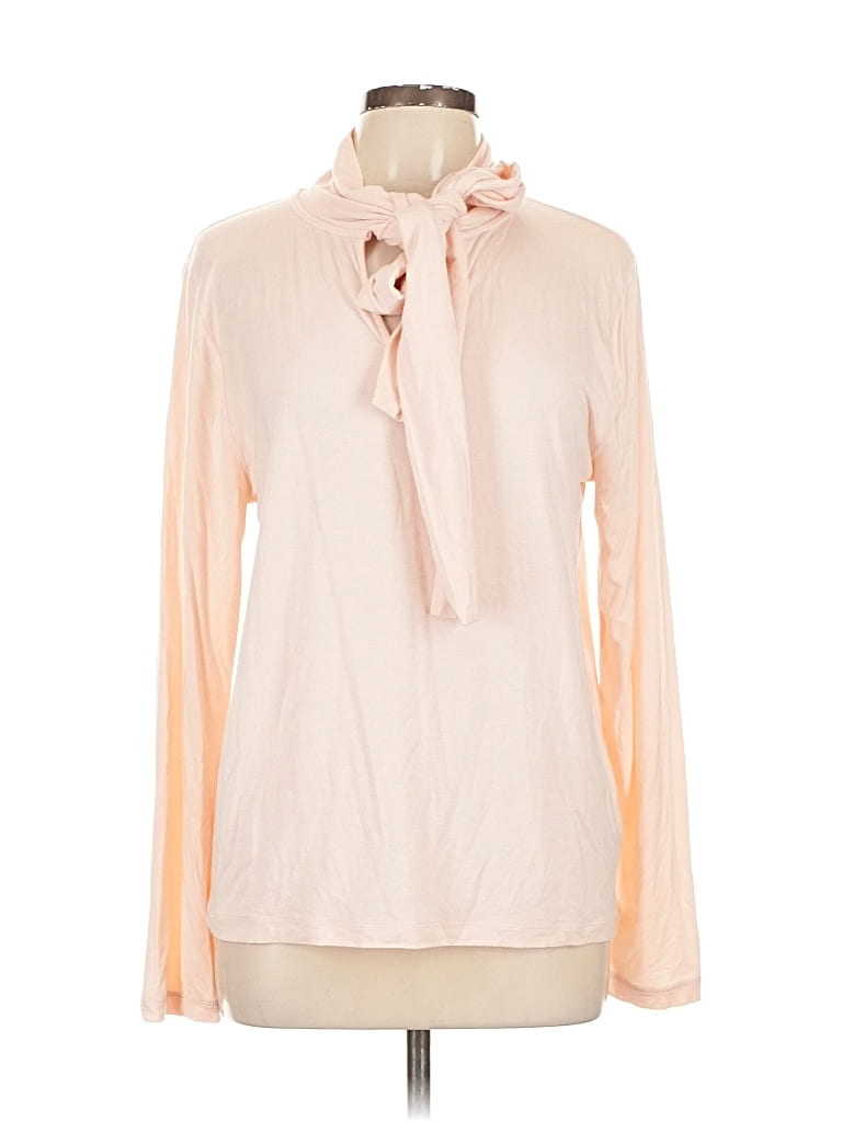 Pre-owned J.crew 365 Long Sleeve Turtleneck In Pink