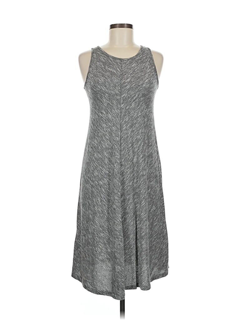 Pre-owned A.n.a. A New Approach Casual Dress In Gray