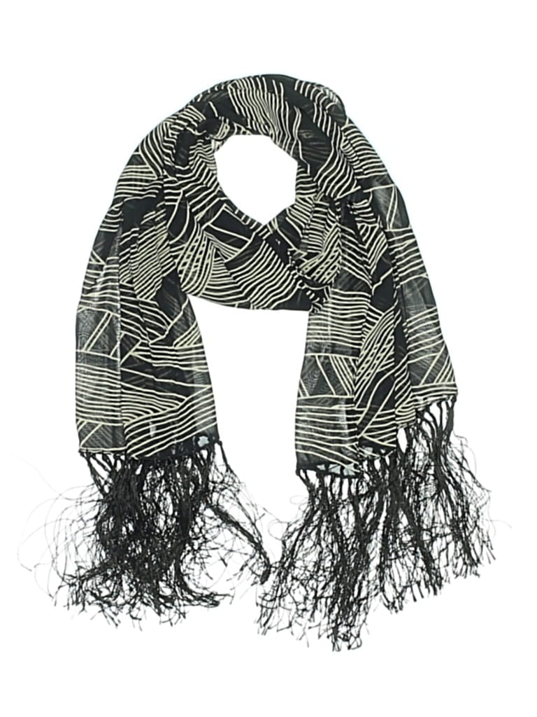 UNBRANDED Pre-owned Scarf In Black