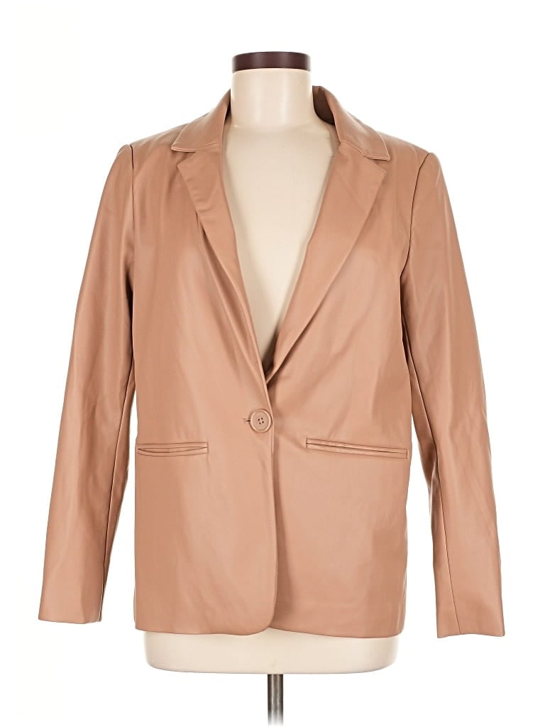 Pre-owned T Tahari Blazer Jacket In Brown