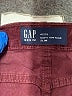 Gap Chevron-herringbone Burgundy Casual Pants Size 27 waist - photo 6