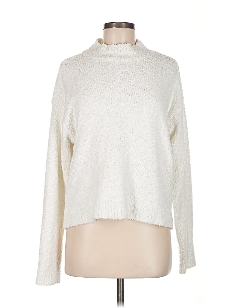 SANCTUARY Pre-owned Turtleneck Sweater In White