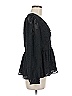 Torrid 100% Polyester Black Long Sleeve Blouse Size Med Plus (00) - photo 4