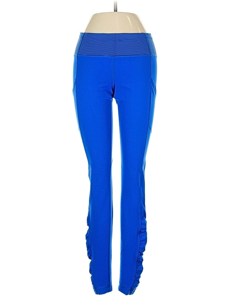 Pre-owned Lululemon Athletica Active Pants In Blue
