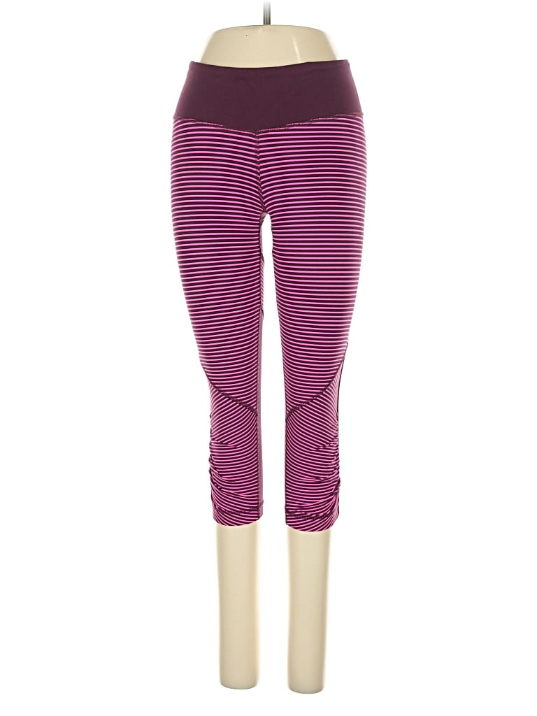 Pre-owned Lululemon Athletica Active Pants In Pink