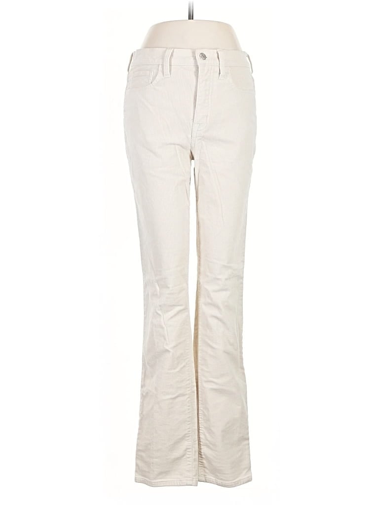 Pre-owned J.crew Factory Store Casual Pants In White
